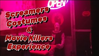 Visiting Screamers Costumes and Movie Killers Experience in Clinton Township MI [upl. by Milissent]