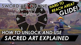 Sword Art Online Alicization Lycoris  Sacred Arts Explained Guide [upl. by Dazraf679]