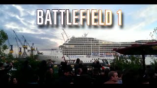 Cruise Ship Plays The Battlefield 1 Trailer Song Seven Nation Army [upl. by Hsuk]