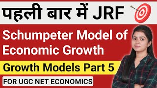 Schumpeter Model Of Economic Growth in Hindi  innovation  Entrepreneurship  Business Cycle [upl. by Allesor]