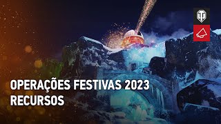 Operações Festivas 2023 Como Coletar Recursos e Investílos [upl. by Sihun]