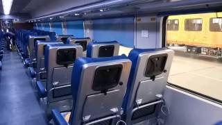 Tejas Express Inside view of Brand New luxury train of Indian Railway  News Station [upl. by Rutherford]