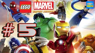 Lego Marvel Super Heroes 5 El Señor Fantástico Gameplay PS4 en Español Latino [upl. by Eahsat933]