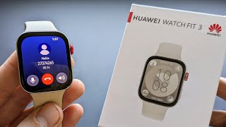 How to Call With Huawei Watch Fit 3  Answer Calls amp Add Contacts [upl. by Ynnahc]