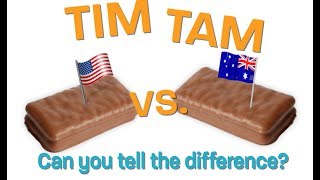 Tim Tams USA v Australia Do they taste the same [upl. by Kuebbing881]