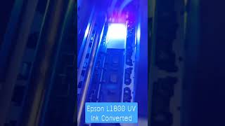 Epson L1800 UV Ink Conversion Short [upl. by Kinom]