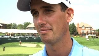 Hadley comments after Round 1 of the Cox Classic [upl. by Ardnazxela]