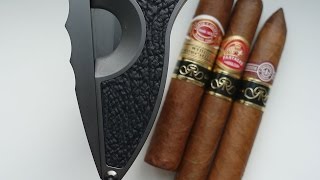 Reviewing The worlds most expensive cigar cutter The lujo concept BTX [upl. by Radie]