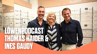 LöwenPodcast mit Thomas Haider und Ines Gaudy 🛒 [upl. by Elvin179]