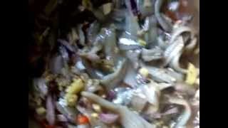 Kinilaw na Dilis or Kilawin Dilis Pinoy recipe  Anchovies Salad [upl. by Anoval772]