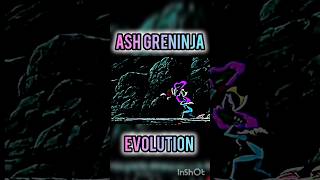 ash greninja evolution  greninja attitude status  edit shorts pokemon [upl. by Rida842]