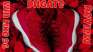 Dhgate Air Jordan 11 Win Like 96 IN DEPTH REVIEW [upl. by Tivad]