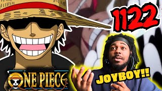 CONQUEROR’S HAKI FROM JOY BOY  One Piece Chapter 1122 Reaction  Leaks amp Spoilers [upl. by Anitreb]