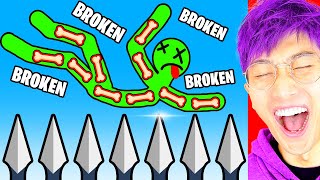 We Broke 9999999999 BONES In STICKMAN DISMOUNTING BEST FALLS  FUNNY MOMENTS [upl. by Airet]