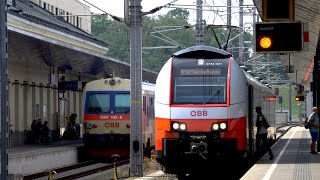 Train Watching in St Polten Austria [upl. by Pilif]