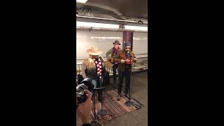 Surprise performance in the New York City subway by Alanis Morissette and Jimmy Fallon [upl. by Desirea]