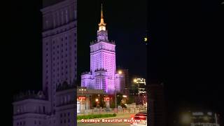 Goodbye Beautiful Warsaw shorts warsaw poland nightlife amazingcity love goodbye [upl. by Oca]