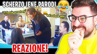 REAZIONE ALLO SCHERZO DELLE IENE A BENEDETTA PARODI [upl. by Roderica]