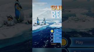 Pengling falls down in meny Subnatica femalegamer subnauticabelowzero subnautica game [upl. by Latsyrhk]