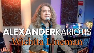 Wichita Lineman Glen Campbell Cover  Alexander Kariotis [upl. by Ninerb]