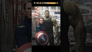 Captain America × Hulk EditIncredible Hulk Fusion Hybrid Animals shorts short shortfeed marvel [upl. by Nael317]