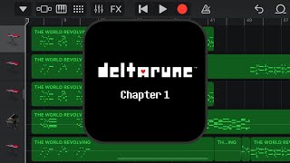 The World Revolving  DELTARUNE  GarageBand cover by Zan Music [upl. by Auburn211]