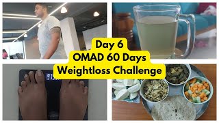 Day 6  OMAD 60 Days Weight loss challenge  OMAD  Weight loss Journey  Intermittent Fasting omad [upl. by Vivyanne710]