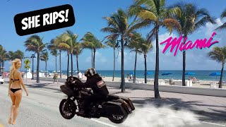 FIRST RIDE ON MY 170HP PERFORMANCE BAGGER POV RIDING [upl. by Weinreb]