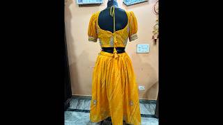 Saree Se Banaye Bohat Hi Sunder Lehnga  DIY Lehenga from Old Saree  Easy amp BudgetFriendly [upl. by Lotte]