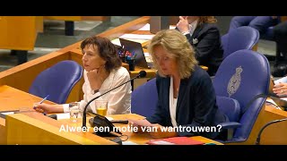 Zegt de Tweede Kamer het vertrouwen in het kabinet op Bekijk hier de stemming over de moties [upl. by Amara402]