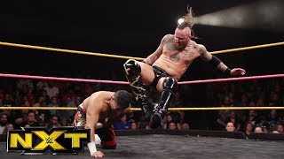 Aleister Black vs Raul Mendoza WWE NXT Oct 18 2017 [upl. by Arola]