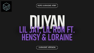 Duyan  Lil Jay Lil Ron ft Henry amp Loraine Karaoke Version by RJPD [upl. by Heidi4]