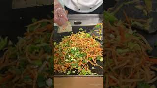 Can You Resist This StirFried Egg Pancake Noodles 🍳 StreetFood AsianCuisine [upl. by Verene]