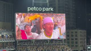 Petco Park sings all the small things with Tom Delonge of blink 182 [upl. by Severn]