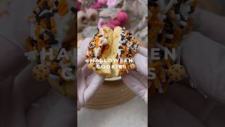 Halloween Party Cookies Strawberry Treats halloweencookies spookytreats halloweenrecipe [upl. by Panter]