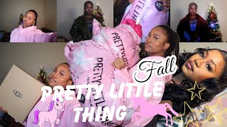 Pretty Little Thing  Fashionnova Hauls Tryon Haul Jackets amp Hoodies [upl. by Notlimah302]