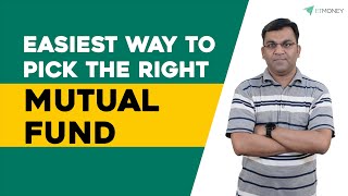 How to Pick the Right Mutual Fund Easily  Choosing the Best Mutual Fund  ETMONEY [upl. by Ashia]