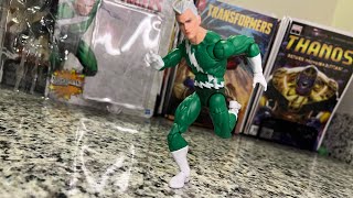 Marvel legends retro Walmart exclusive quicksilver review [upl. by Ragg]