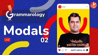 Modals in English Grammar L2 🧐 Types of Modal Verbs Class 9 amp 10 Grammarology  Vedantu 9 and 10 [upl. by Anirehs204]