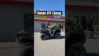 Honda ATV Lineup 420 vs 520 vs 700 Sound Comparison  What Do YOU Ride honda [upl. by Jamin]