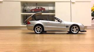 Mercedes Benz SL500 Dickie RC 112 with folding hard top R230 [upl. by Hutchins186]