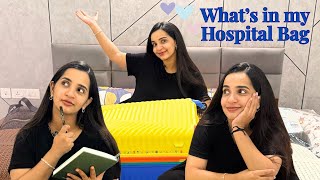 Whats in my Hospital Bag 👶🏻🤰🏻 Packing  Baby and Mom essentials  Pregnancy Malavika Krishnadas [upl. by Diamante695]