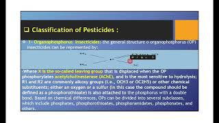 Toxicology Lecture 3 Pesticides [upl. by Wilkey]