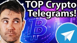 TOP 10 BEST Crypto Telegram Groups Follow THESE📲 [upl. by Cherrita943]