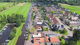 Giethoorn drone view 4K  dji MINI 2  Beautiful Netherlands [upl. by Yrral397]