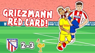 🔴23 GRIEZMANN SENT OFF🔴 Ateltico Madrid vs Liverpool Champions League Goals Highlights Salah [upl. by Sully]