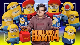 Todos los Juguetes de MI VILLANO FAVORITO 4 de la Cajita Feliz de McDonalds 😱🔥  El Tio pixel [upl. by Niwdla154]