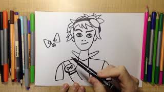 How to draw ZAK STORM [upl. by Cayla]