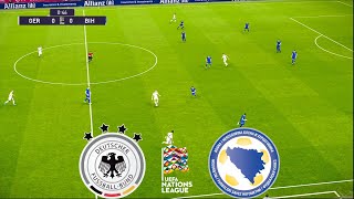 Germania  Bosnia  UEFA Nations League 20242025  Gruppo C [upl. by Werda481]