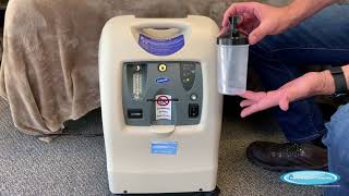 Part 5 Using a Bubbler Humidifier with your Invacare Oxygen Concentrator [upl. by Arimak]